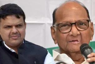 Devendra Fadnavis and Sharad Pawar