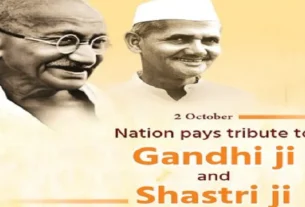 Gandhi and Shashtri Jayanti