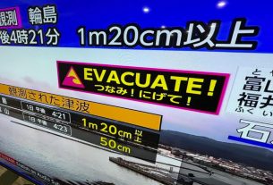 Earthquake, Japan
