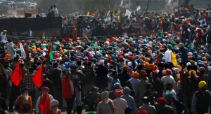 Farmer protest