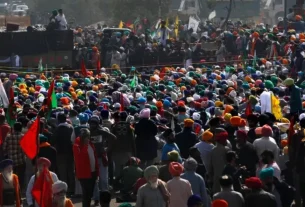 Farmer protest
