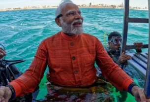 PM Modi in Dwarka