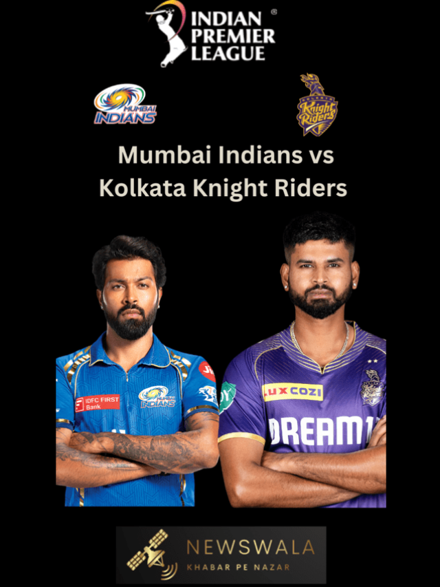 MI vs KKR: Mumbai Indians (MI) to face Kolkata Knight Riders (KKR) at the Wankhede Stadium in Mumbai