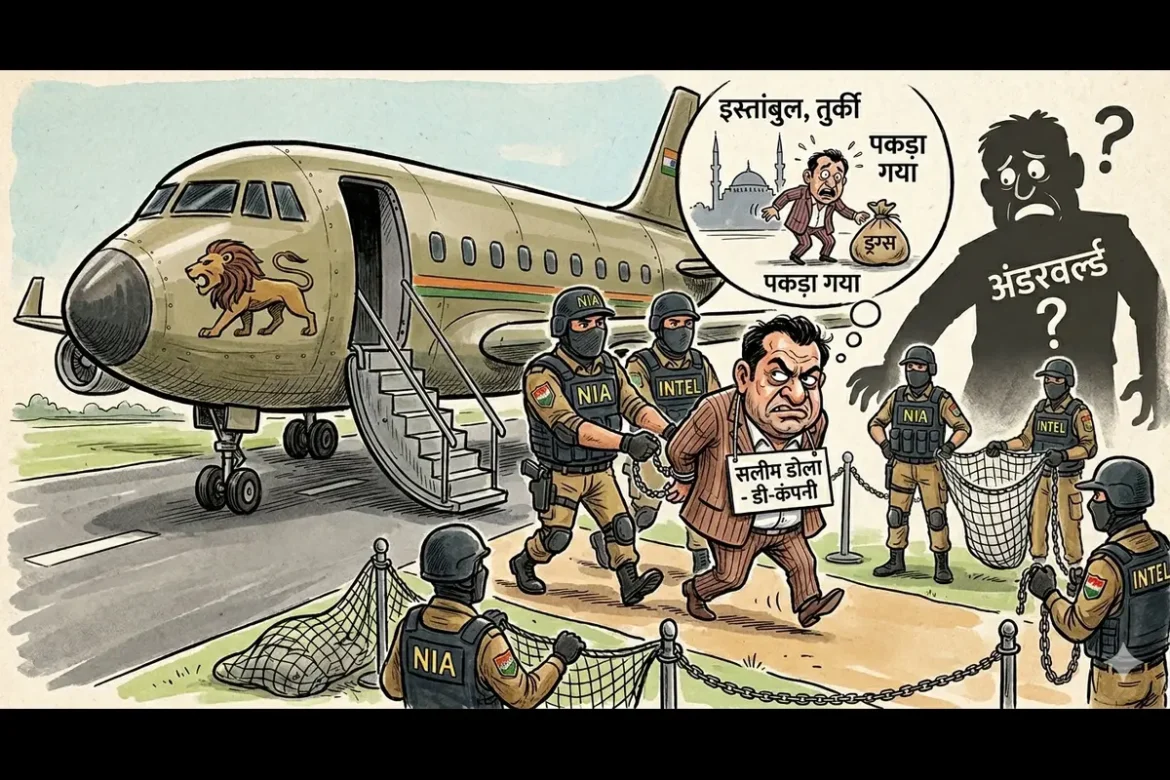 Salim Dola गिरफ्तार, दाउद का कट गया दाहिना हाथ