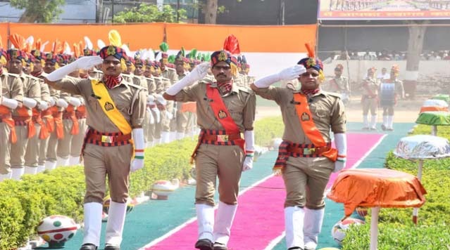 Passing Out Parade, UP Police, Badaun