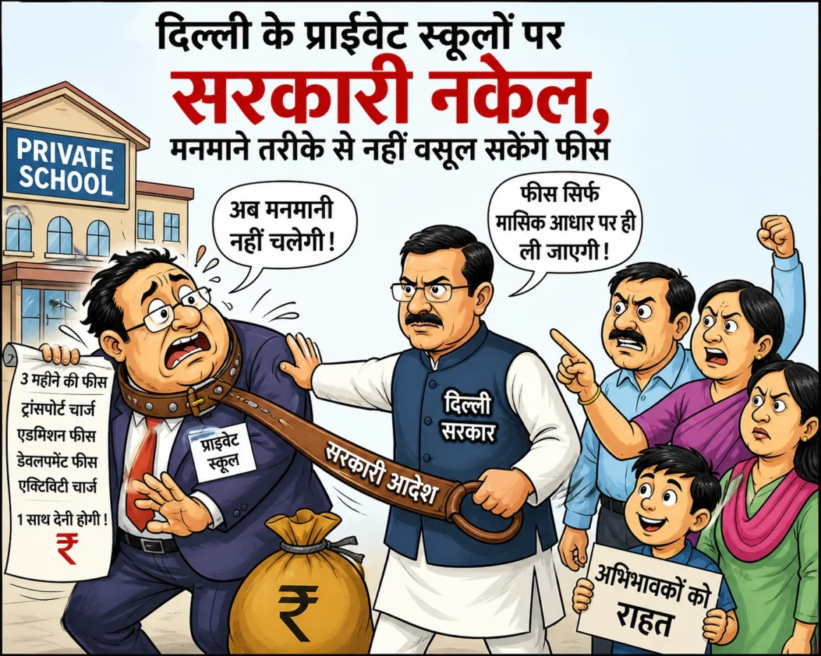 Big News मनमानी फीस नहीं वसूल सकेंगे दिल्ली के Private School लाखों लोगों को मिली राहत
