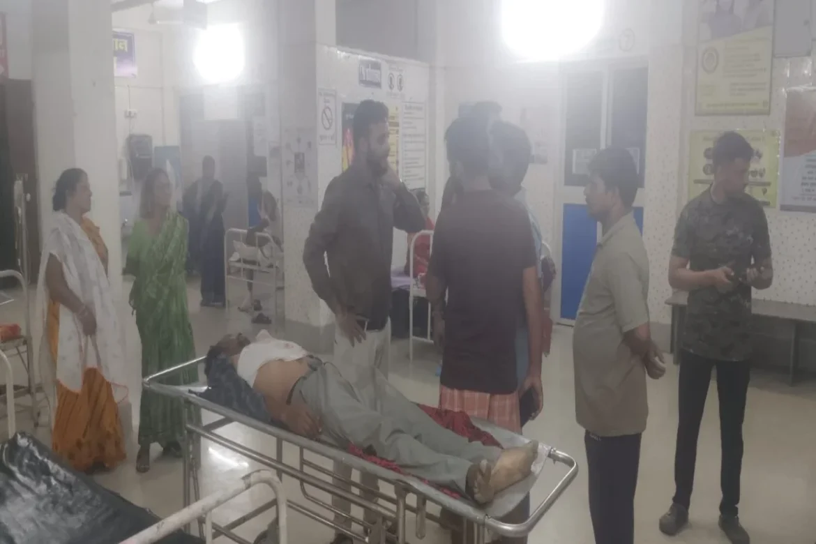 Road Accident नेवरगांव टोल नाके के पास बाइस सवार की टक्कर से युवक की मौत
