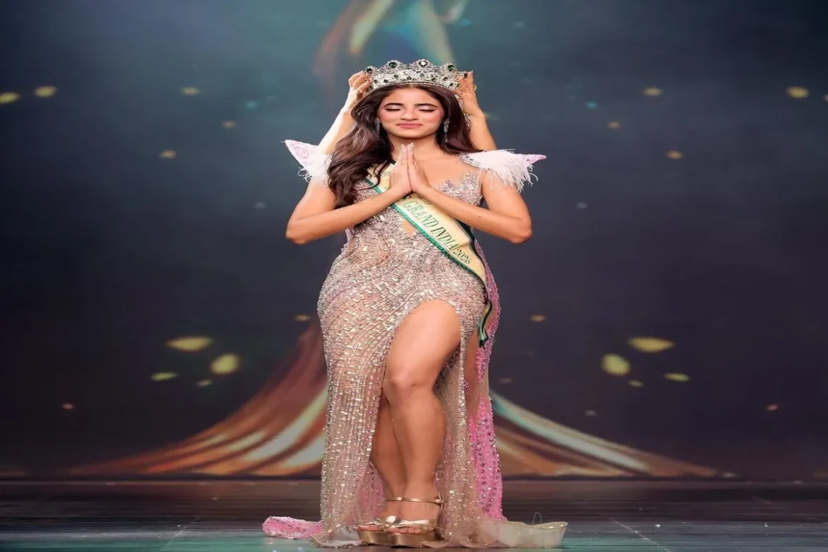 Miss Grand India 2026 बिजनौर की बेटी सांझ खुराना ने किया जनपद का नाम रोशन