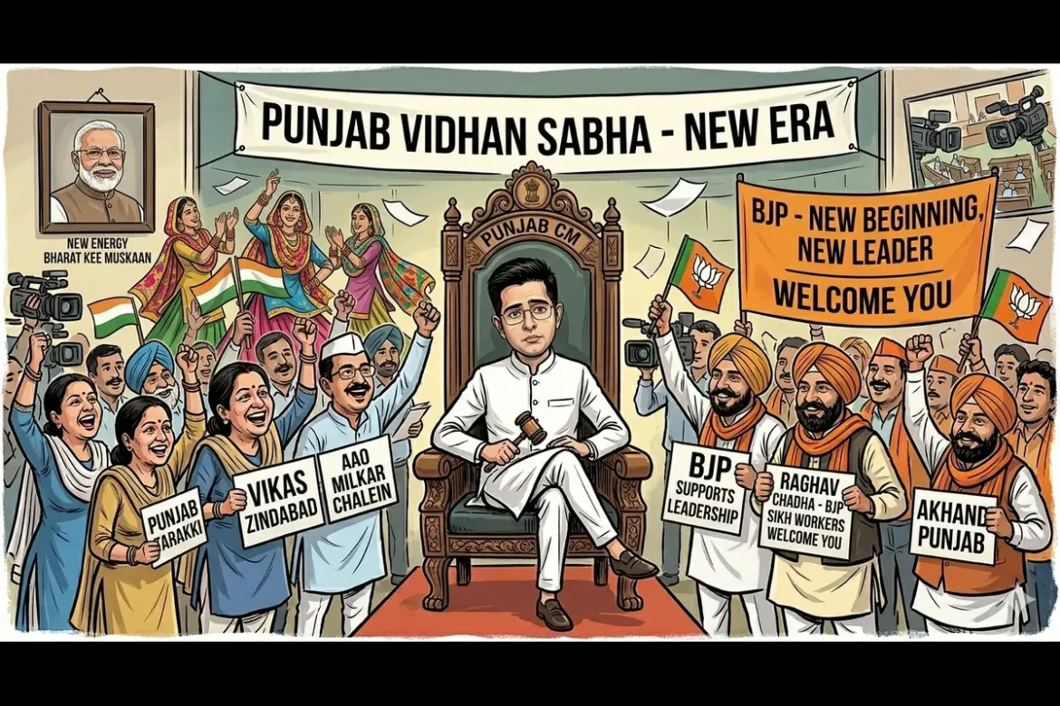 Raghav Chadha के राजतिलक की तैयारी, अरविंद केजरीवाल का BP हाई, पंजाब भी गया हाथ से!