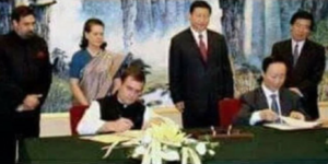 Rahul Gandhi, China