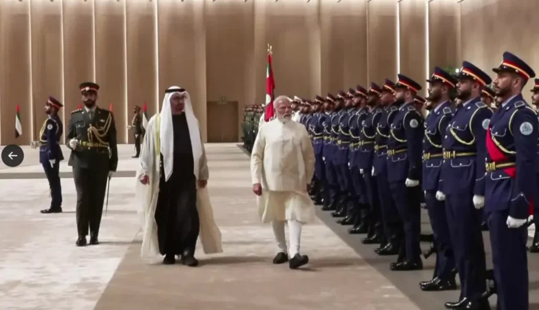 PM Modi in UAE