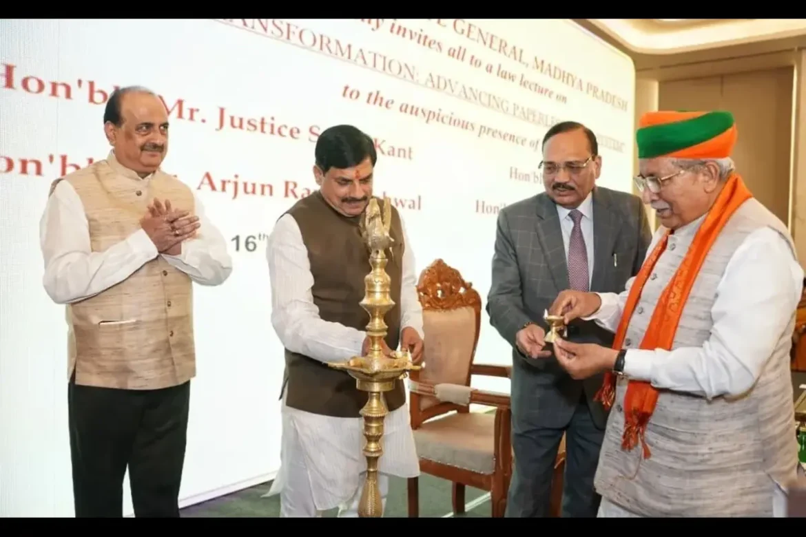 CJI Justice सूर्यकांत बोले न्यायपालिका को 24×7 काम करने की दिशा में आगे बढ़ना है