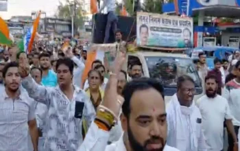 Jabalpur Nagar Nigam, Cong, Protest