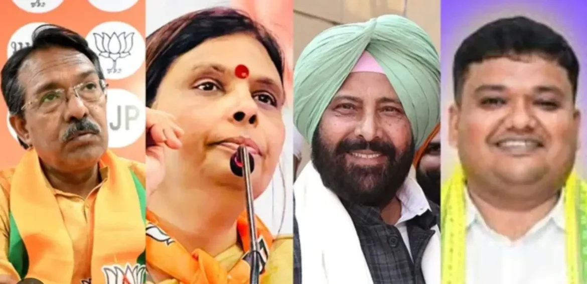 Delhi BJP में ‘हर्ष’ की बारी, चार राज्यों को मिले नए अध्यक्ष, पंजाब में पकड़ लिए ‘केवल’ ढिल्लों