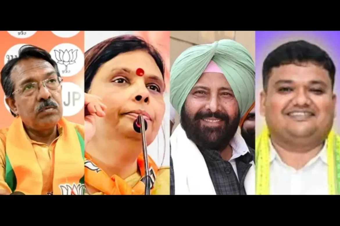Delhi BJP में ‘हर्ष’ की बारी, चार राज्यों को मिले नए अध्यक्ष, पंजाब में पकड़ लिए ‘केवल’ ढिल्लों