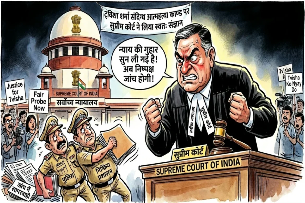 Twisha Sharma Death Mystery: SC ने लिया सु-ओ-मोटो, समर्थ 7 दिन पुलिस रिमांड में, CBI जांच का क्या हुआ