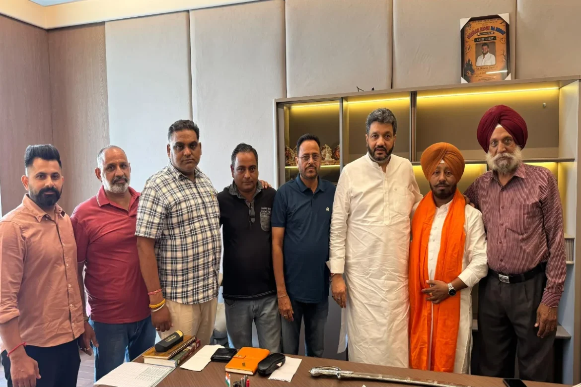 Cong SC Board के वीसी नियुक्त होने पर जसविंदर शेरगिल का सम्मान