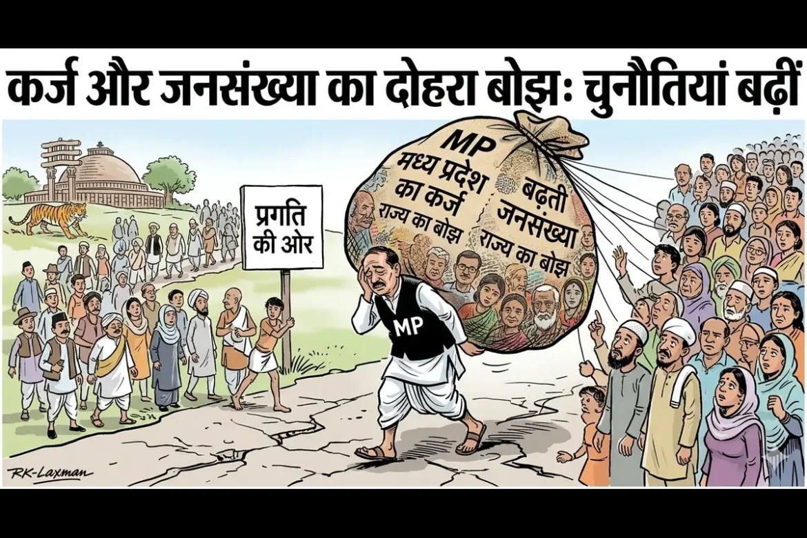 MP: कर्ज का बोझ और मुस्लिम आबादी दोनों सुरसा की तरह बढ़ रही हैं!