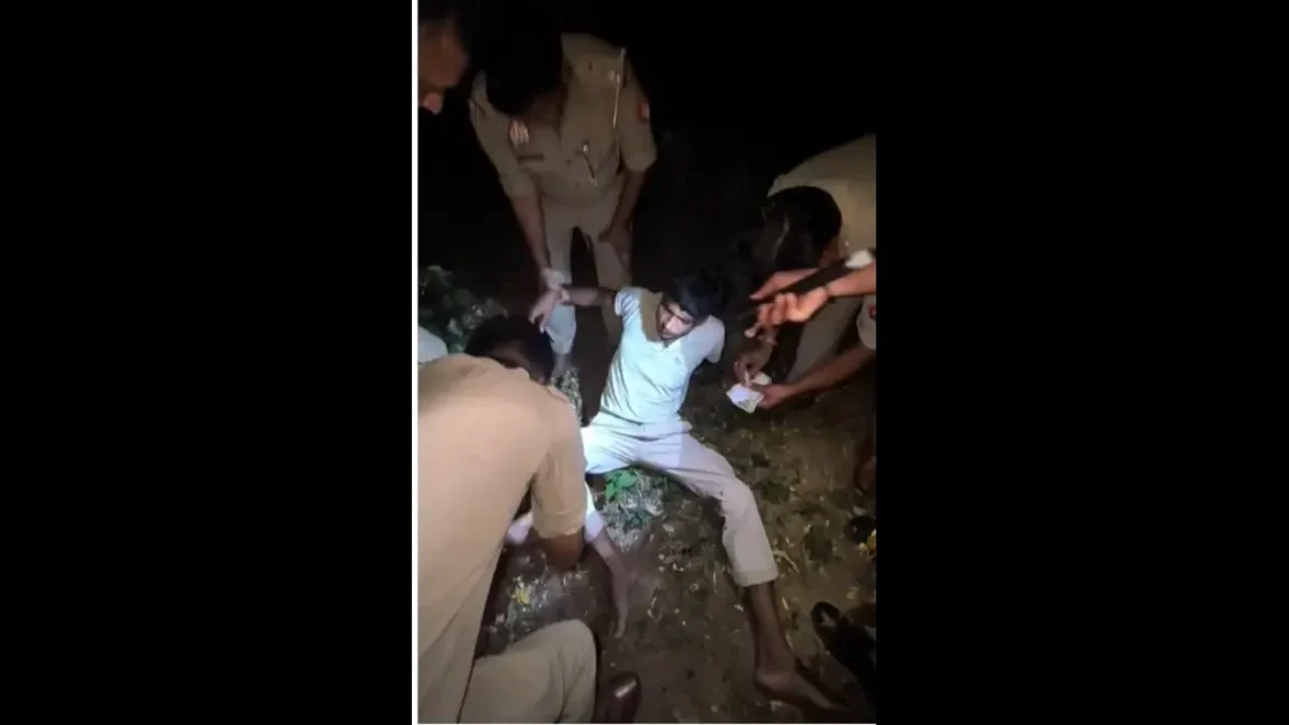 Central Jail Bareilly से फरार कैदी से 4 दिन बाद मुठभेड़ गिरफ्तार