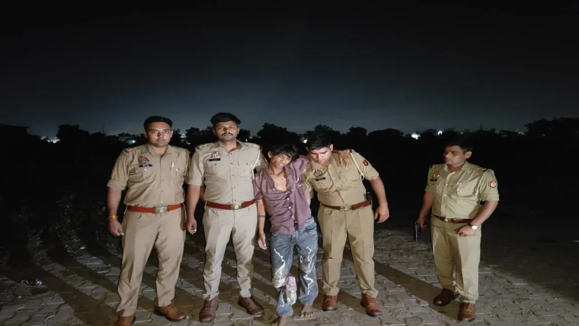 Bareilly Police Encounter अर्जुन का हत्या आरोपी अर्पित मौर्य उर्फ पहाड़ी मुठभेड़ के बाद गिरफ्तार