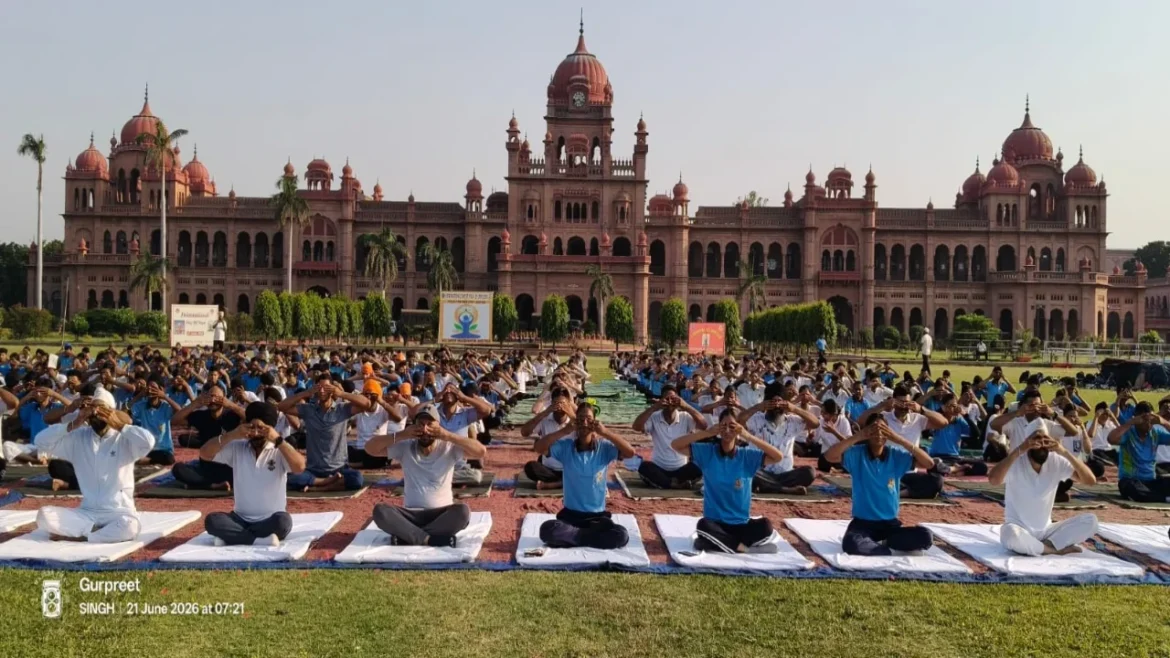NCC GHQ  अमृतसर ने मनाया 12वां अंतर्राष्ट्रीय योग दिवस