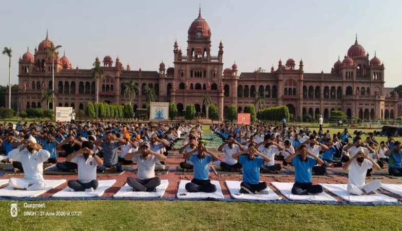 NCC GHQ, Amritsar, Yoga Day