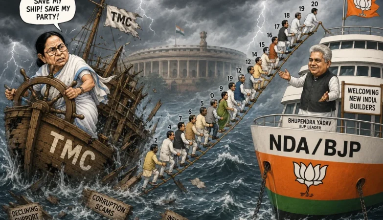 TMC Crisis, Mamata Banerjee, NDA