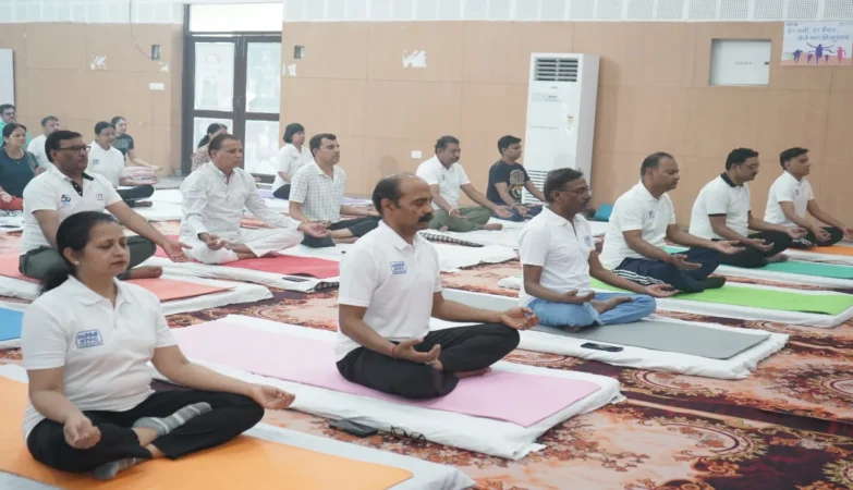Yoga Day, NTPC, Gadarwara